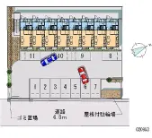 ★手数料０円★土浦市真鍋新町　月極駐車場（LP）